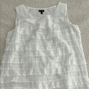 Talbots Sleeveless Blouse Size 10